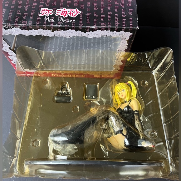 Anime figure, Death Note Misa Amane Figure 1/6 Black Moe Art Collection Limited - Picture 4 of 16